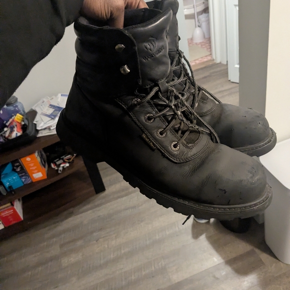 Wolverine Black Waterproof Men\'s Boots main image 4